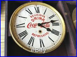 Rare Antique Early Coca-cola Clock In Very Nice Original Condition
