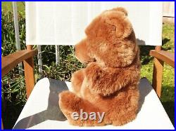 Rare Gund- Brown Open Mouth Spanky Bear Puppet- 19 1/2- #9149- 1993- Very Nice