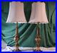 STIFFEL Hollywood Regency Tall Table Lamps with Shades, Set of 2 VERY NICE