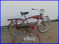 Schwinn Red Phantom Bike. Very Nice Old Antique Bike