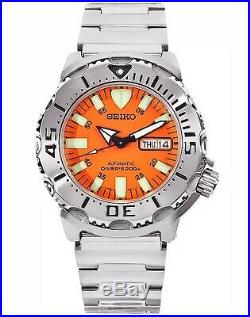 Seiko Monster Orange Divers Watch 1st Generation Very Nice Pre-owned Condition