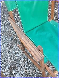 Set Of Antique Wood Beach Lawn Chairs Great Shape RareVery Nice! Original