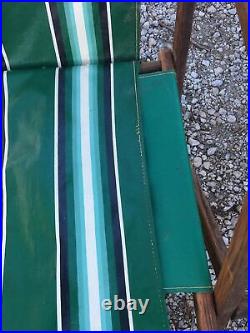 Set Of Antique Wood Beach Lawn Chairs Great Shape RareVery Nice! Original