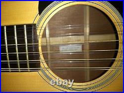 Takamine Vintage F385 12 String Guitar 1976 Very Nice 44 Year Old Lawsuit Era