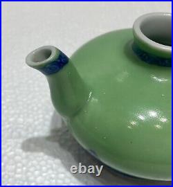 VERY NICE Antique Japanese Porcelain saki bottle or teapot MARK