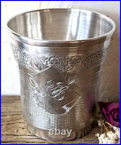 VERY NICE FRENCH ANTIQUE STERLING SILVER CUP GOBLET 51 g