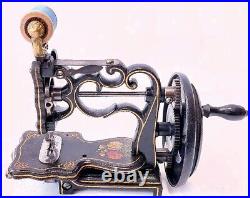 VERY NICE antique Sewing Machine NEW ENGLAND USA circa 1886