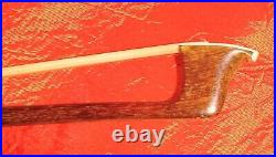 Very Fine & Rare Antique Silver Bound Violin Bow Stamped GERMANY under frog Nice