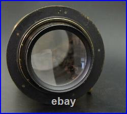 Very NICE! Bausch & Lomb 380mm F4.8 Petzval Antique Brass Lens wet plate 10x12