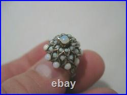 Very Nice 18k Yellow Gold Vintage Opal Ring