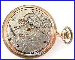 Very Nice 1908 Hamilton 940 18s 21j Railroad Grade 5 Adjusts Pocket Watch
