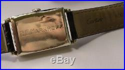 Very Nice 1927 Art Deco Longines 15J 14K Gold Filled Watch with Radium Dial
