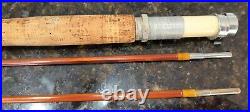 Very Nice 7.5' 2/2 Montague Rapidan Bamboo Fly Fishing Rod- Vintage