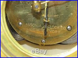 Very Nice American Royal Bonn Ansonia Striking Mantle Clock