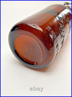 Very Nice! Antique Bottle/K. R. ALPERT, SYRACUSE, NY. BEER WITH STOPPER