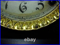 Very Nice Antique E. Ingraham 8-Day Domed Adamantine Mantel Clock Working Well