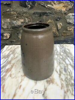 Very Nice Antique Stoneware Jar, Jas. Hamilton & Co. Greensboro PA