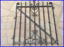 Very Nice Antique Wrought Iron Gate