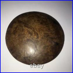 Very Nice Big Antique Chinese Shadow Wood Button