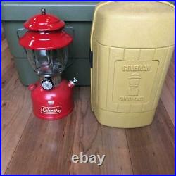 Very Nice Coleman 200A Lantern with small Clamshell Case, 11/74 Vintage