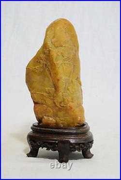 Very Nice Hand Carved Chinese Changhua Tianhuang Stone Boulder 2