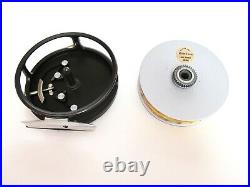 Very Nice Hardy The Princess 3 ½ Fly Fishing Reel in Case with Spare Spool UK