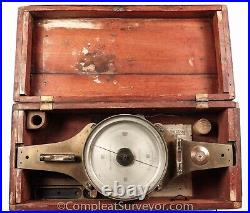 Very Nice L Beckmann Co. Vernier Compass Circa 1890s