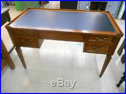 Very Nice Milling Road for Baker Furniture Leather Top Writing Desk
