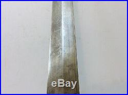 Very Nice Old Antique Chinese Long Jian Sword With Laminated Blade