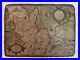 Very Nice Old Replica Wood Map of Ancient Babylonian Clay Map (about 2300 B. C.)