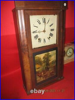 Very Nice Original Wood Works Weight Clock #4