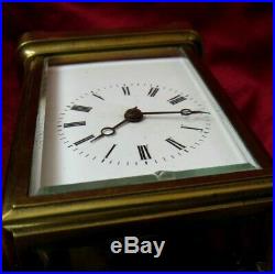 Very Nice Quality French One Piece Carriage Clock