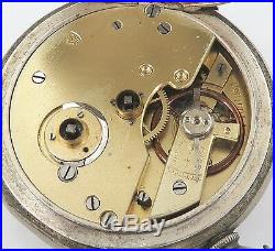 Very Nice Rare / Antique Sheppo Key Wind Pocket Watch Working, Great Dial