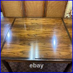 Very Nice Rosewood Mid Century Modern Dining Table Draw Leaf Square Denmark Mark