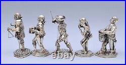 Very Nice Set Of 5 Pirates Figurines