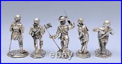 Very Nice Set Of 5 Pirates Figurines
