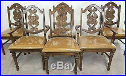Very Nice Set of 6 Vintage TROGDON FINE FURNITURE COMPANY Dining Chairs
