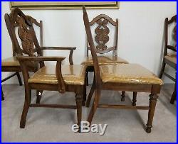 Very Nice Set of 6 Vintage TROGDON FINE FURNITURE COMPANY Dining Chairs