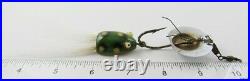 Very Nice TRUE TEMPER Vintage BASS POP FROG Lure GLASS EYES Rare A276