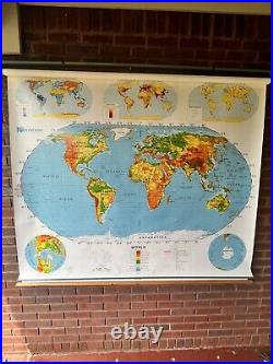 Very Nice Used Nystrom United States Physical Map 1SR991