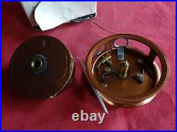Very Nice Vintage 3 1/8 Milwards Flycraft Trout Fly Reel In Rare Copper Finish