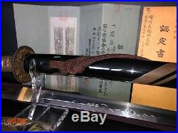 Very nice Originel Japanese samurai sword made by Osafune Sukesada in 1574