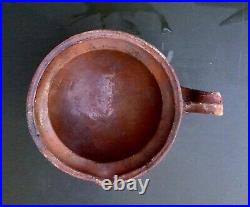 Very nice and rare 16th. 17th. Century Dutch ceramic saucepan