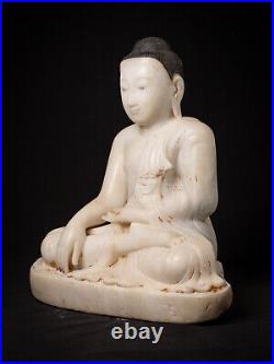 Very nice antique marble Burmese Buddha statue from Burma