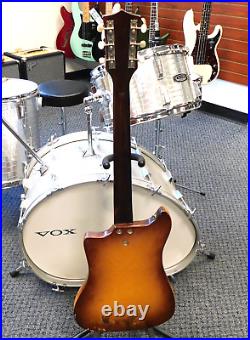Vintage 1961 Kay Vanguard K102 Double Pickup Electric Guitar! VERY NICE
