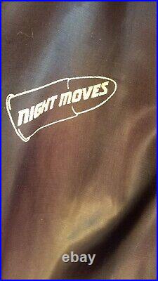 Vintage 1976 Bob Seger Night Moves Tour Jacket Size LARGE very nice