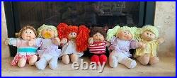 Vintage 1983 Coleco Cabbage Patch Kids, lot of 6 dolls in very nice condition