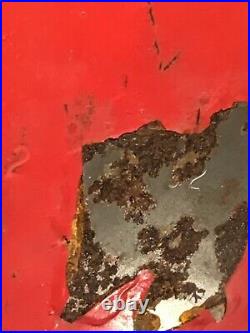 Vintage 2-52 RED COLEMAN 200A BLACK COLLAR LANTERN ORIGINAL GLOBE Rare Very Nice