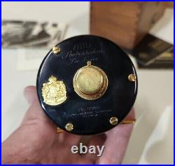 Vintage Abu Ambassadeur 5000 reel Black Gold VERY NICE