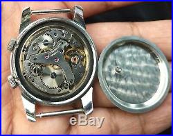 Vintage Angelus Datalarm Wristwatch. Very Nice Condition. Need service